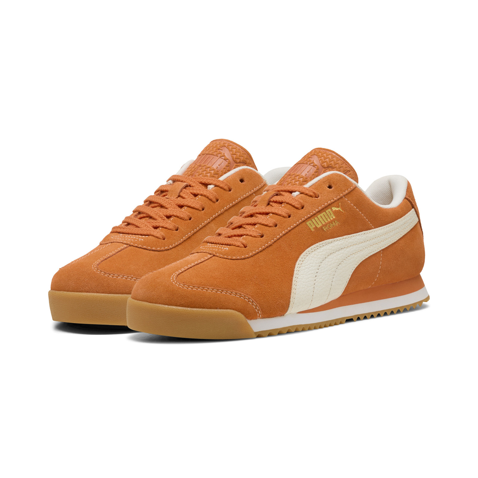 Puma Roma Suede 39863509 Mens Orange Suede Lifestyle