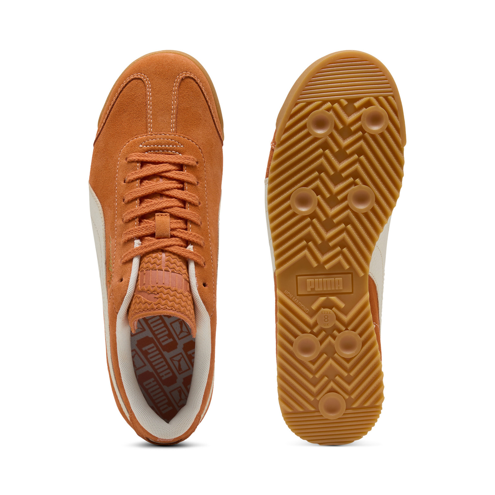 Puma Roma Suede 39863509 Mens Orange Suede Lifestyle