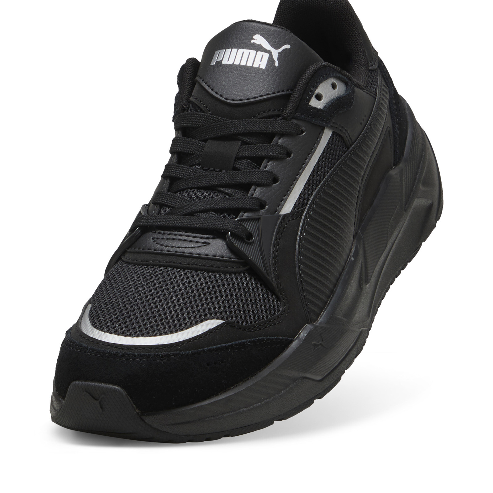 Puma Trinity 2 40023002 Mens Black Mesh Lifestyle Sneakers Shoes - Bild 4 von 8