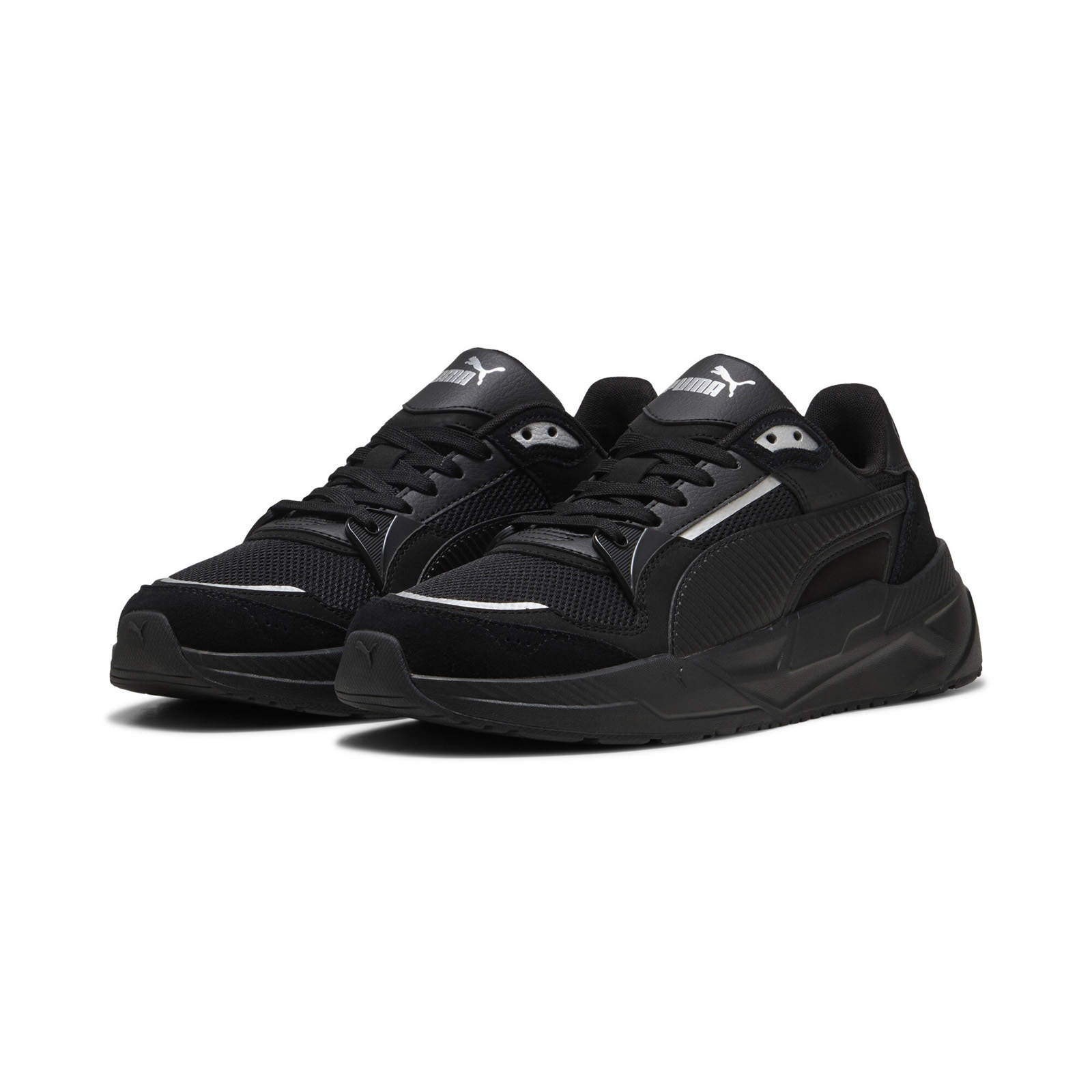 Puma Trinity 2 40023002 Mens Black Mesh Lifestyle Sneakers Shoes - Bild 5 von 8