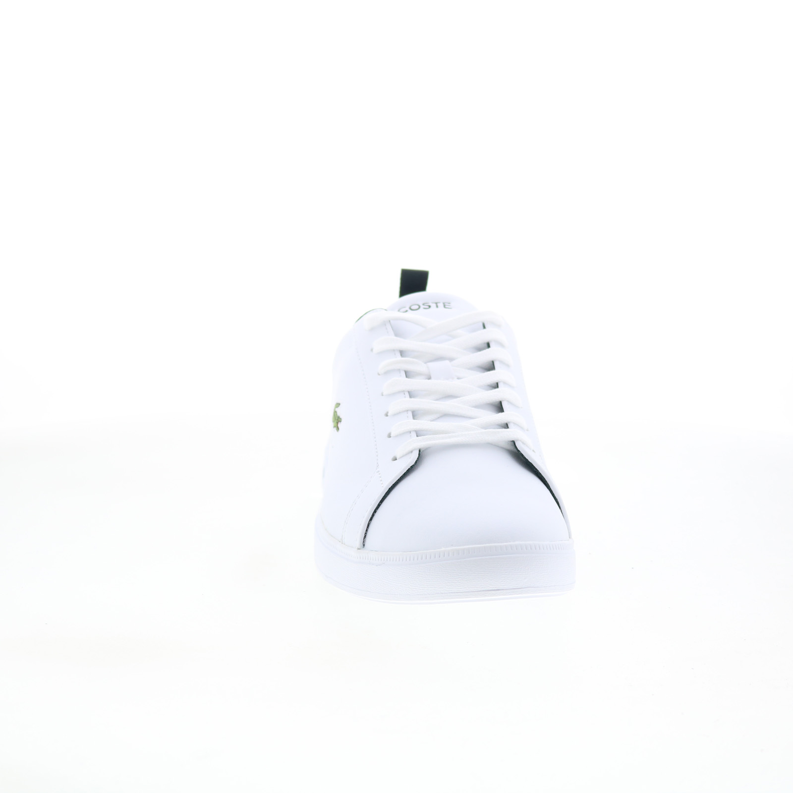 Lacoste Court Base 224 1 SMA Mens White Leather Lifestyle Sneakers