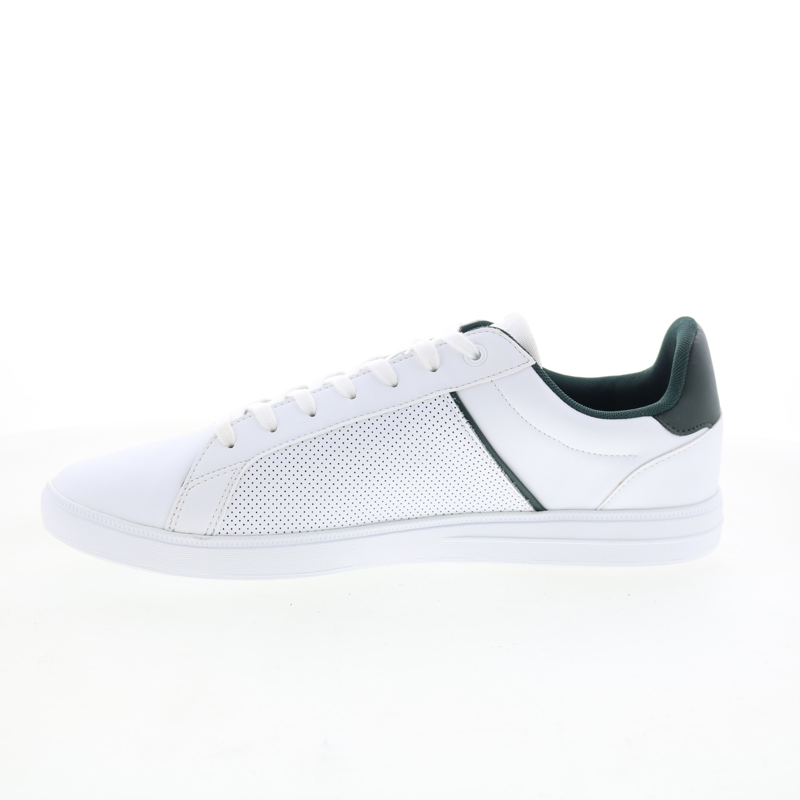 Lacoste Men\'s Sneakers T-Base 224 1 SMA - White - Size 10 Lacoste Carnaby Set 224 1 SMA White Dark Green Men main image 4