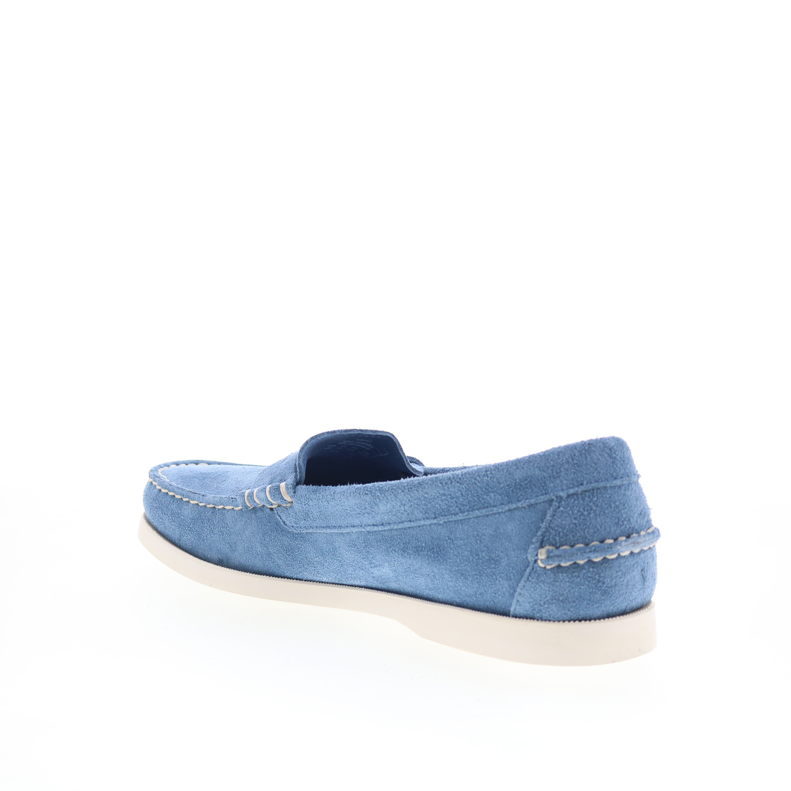 Sebago Shoes Mens 8 Blue Suede Conrad Penny Loafers Slip On Casual Comfort SEBAGO Classic Dan Suede Penny Loafers for Men | MR PORTER main image 2