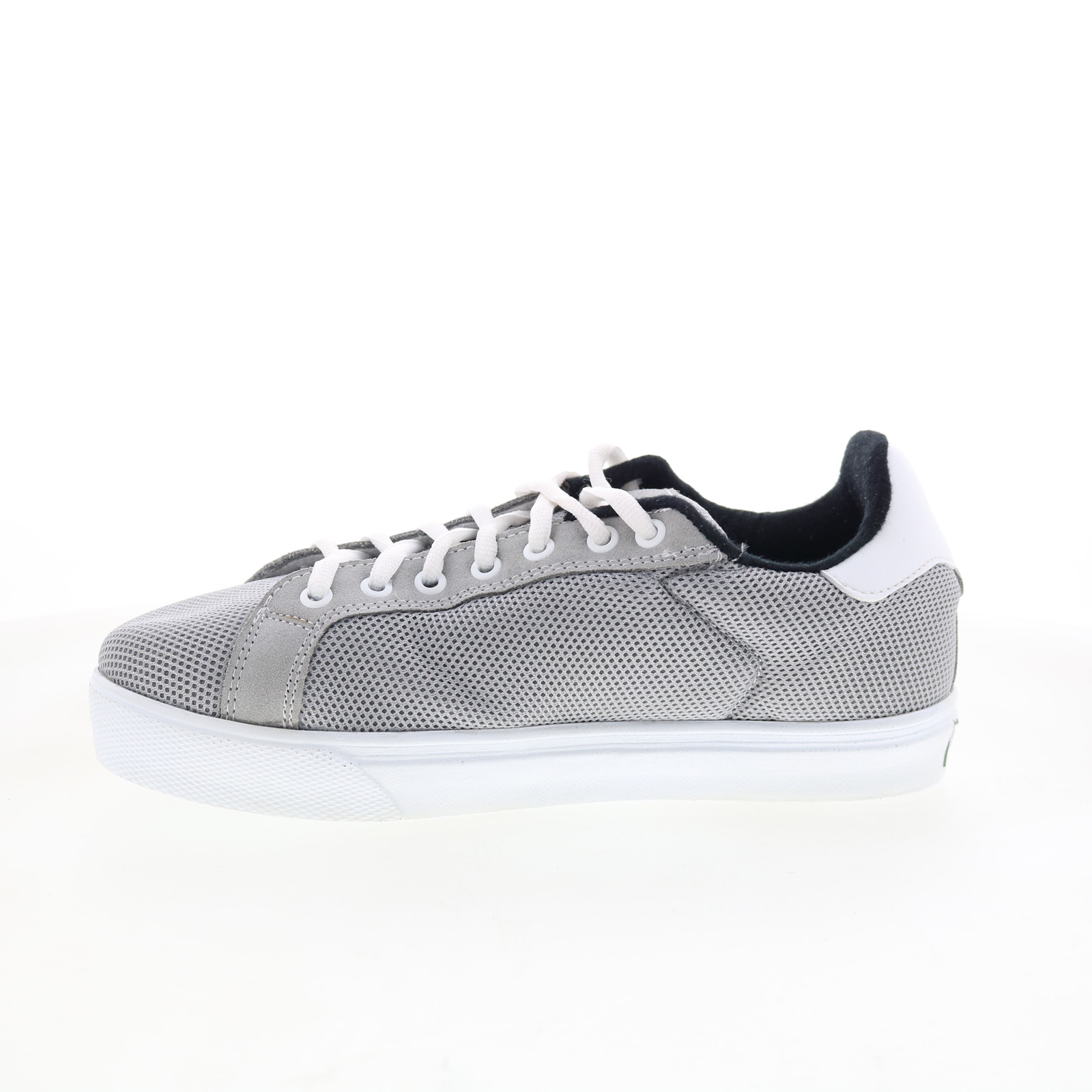 Hitchcock 931 Mens Gray Extra Wide 3E Canvas Lifestyle Trainers Shoes - Picture 3 of 8