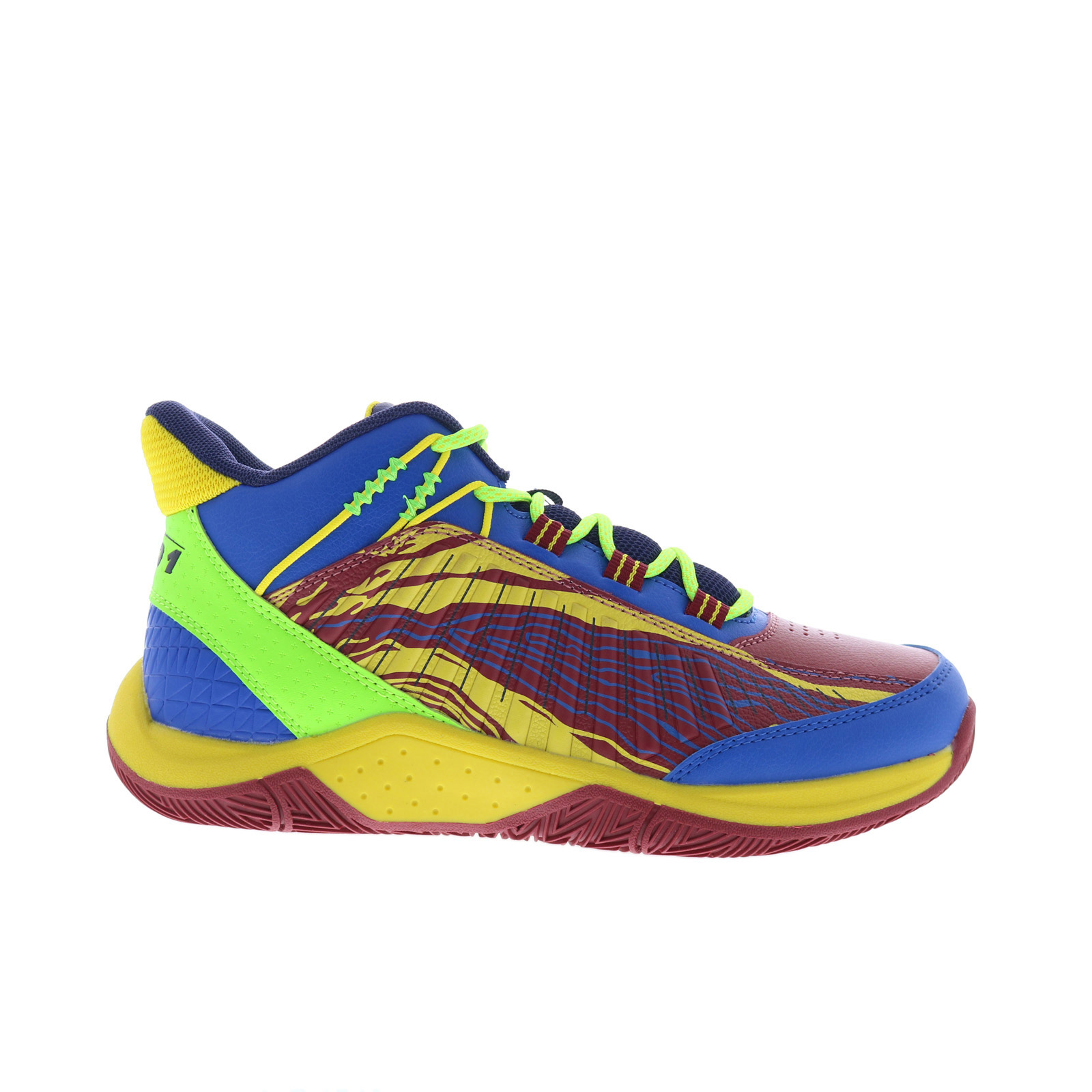 And1 Explosive T AD90190MRM Mens Red Synthetic Athletic