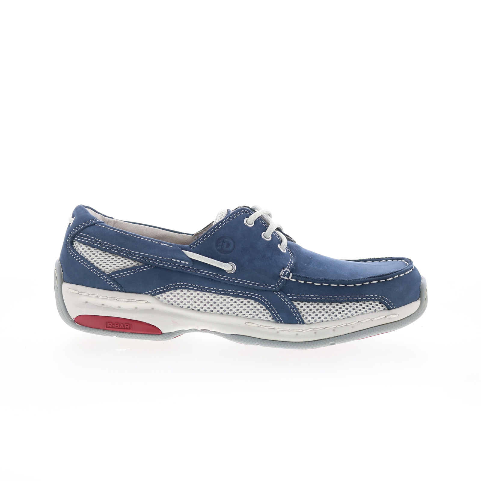 Мужские синие очень широкие мокасины и слипоны Dunham Captain 6E Лодочная обувь 9