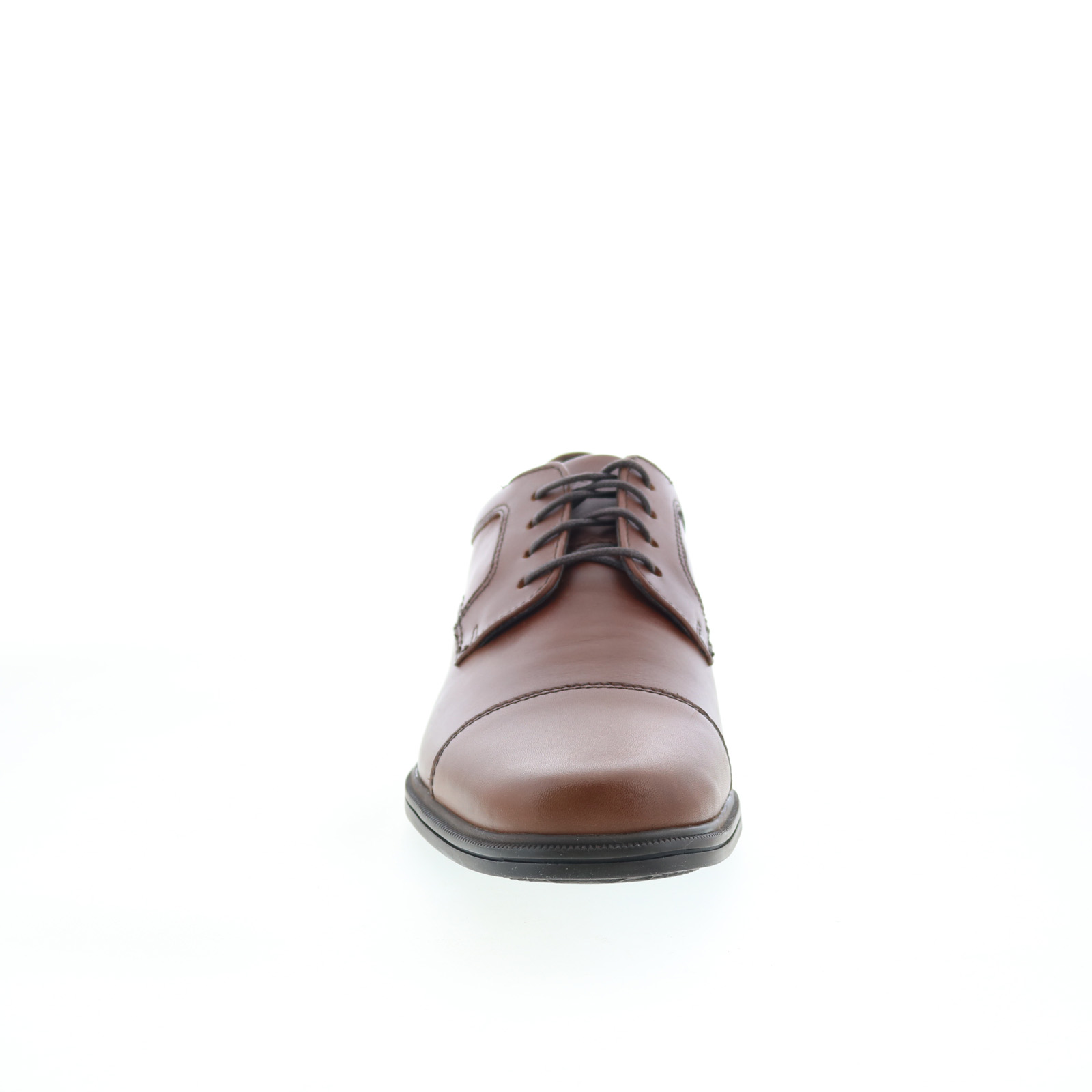 Rockport Taylor Cap Toe Mens Brown Wide Oxfords & Lace Ups  display picture 2