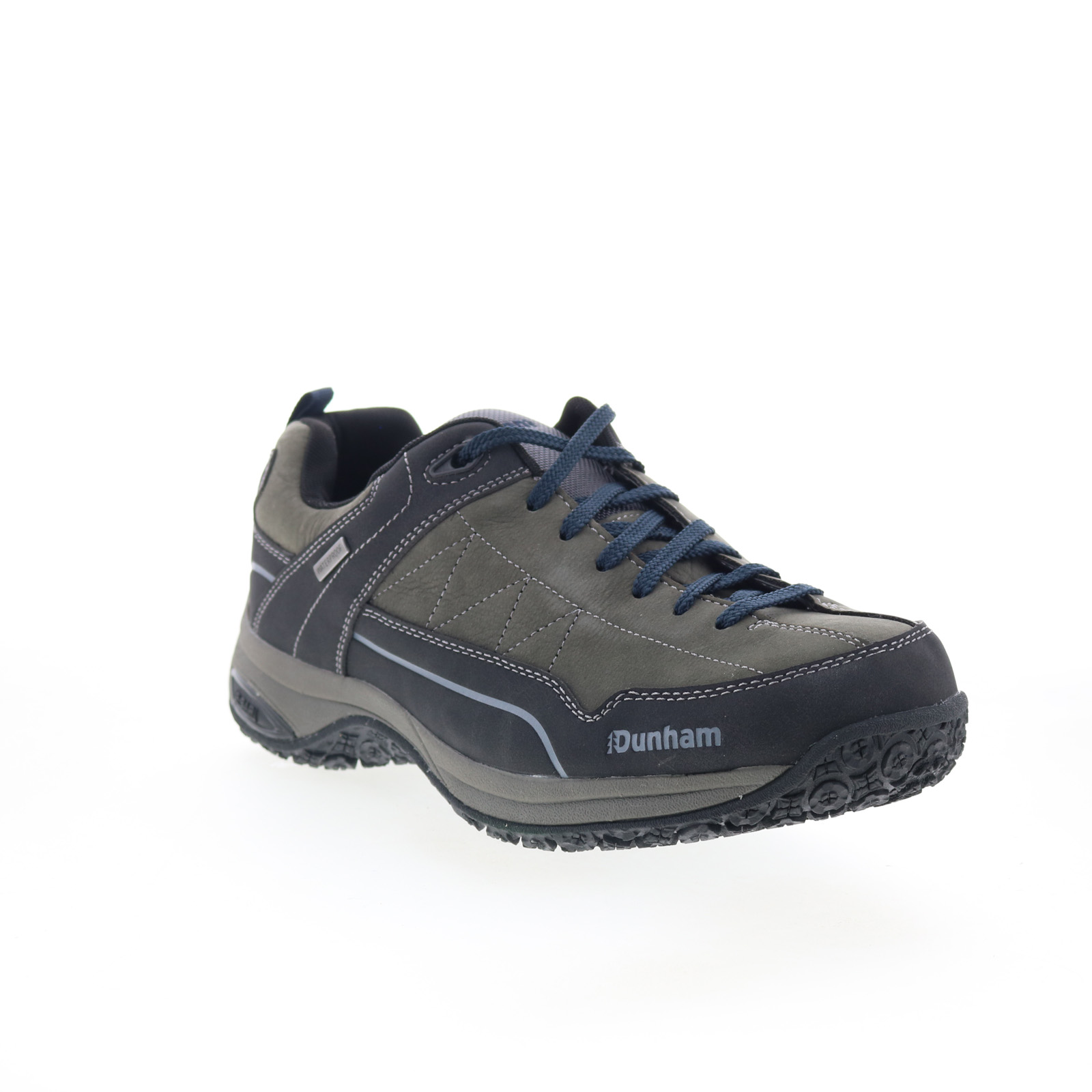 Dunham Cloud Plus WP Lace Up Trekker Mens Gray Extra Wide 4E