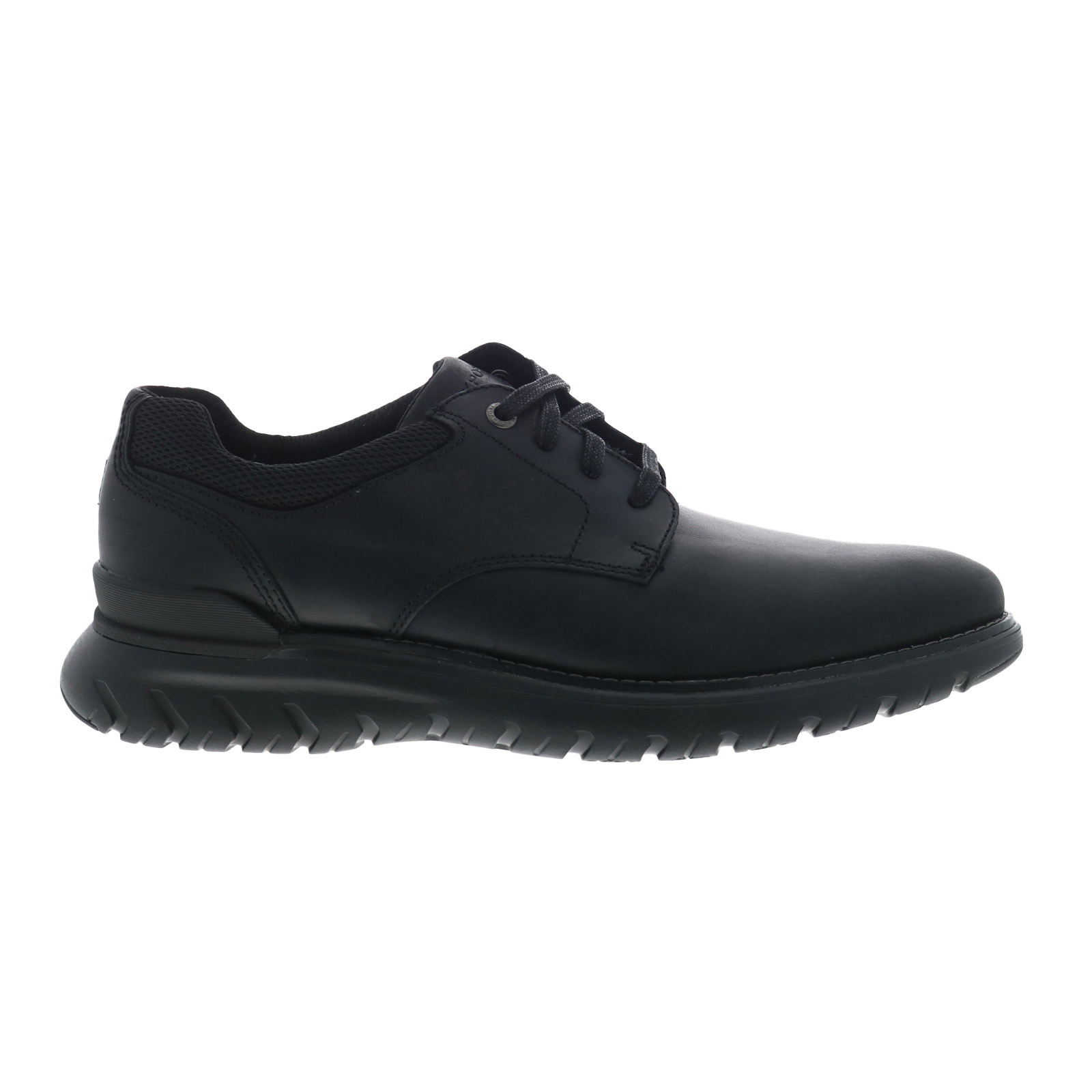 靴 que shoes / plain Rockport Total Motion Sport Plain Toe Oxford Mens Black Wide