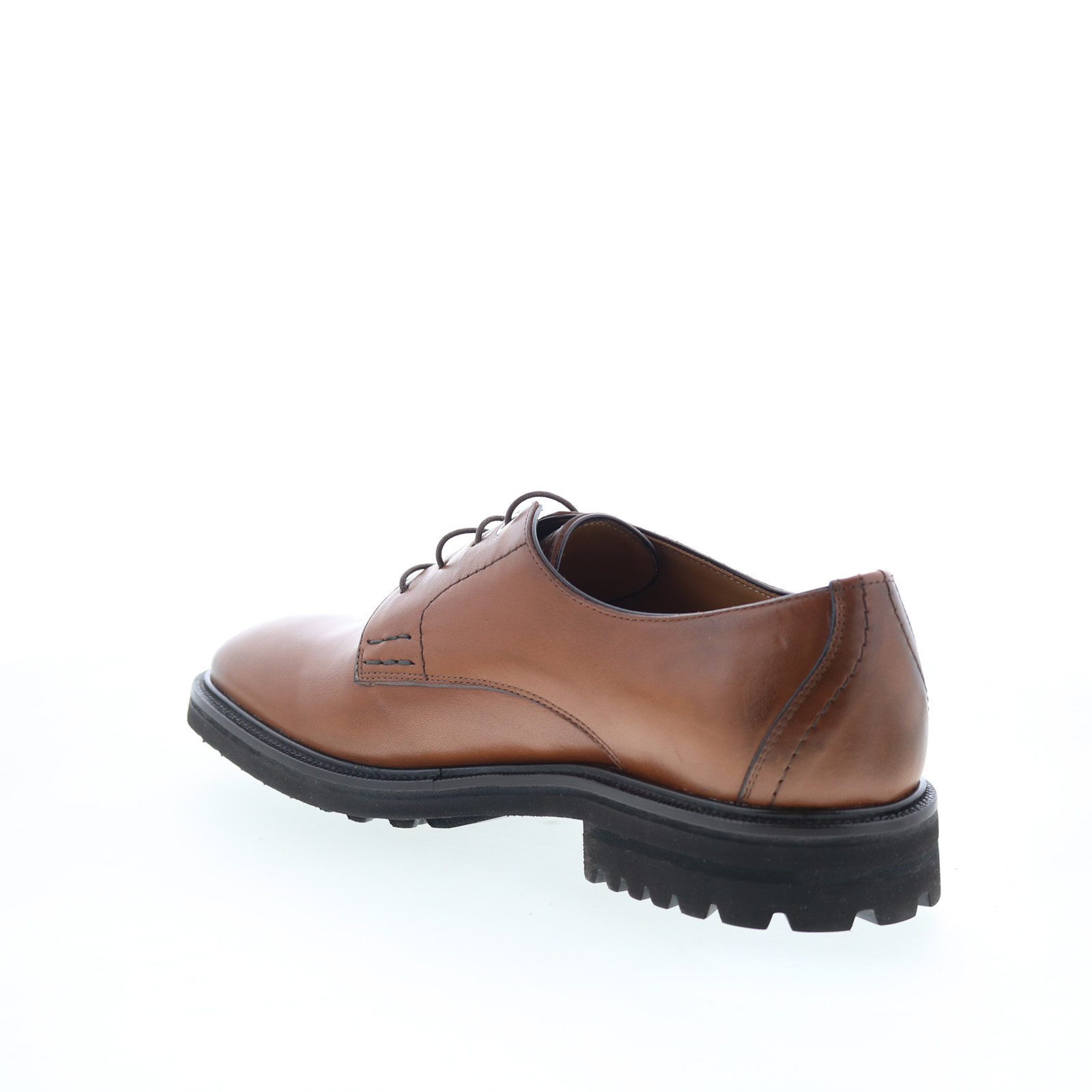 Pastori by Di Bianco Derby Liscio Mens Brown Oxfords & Lace 