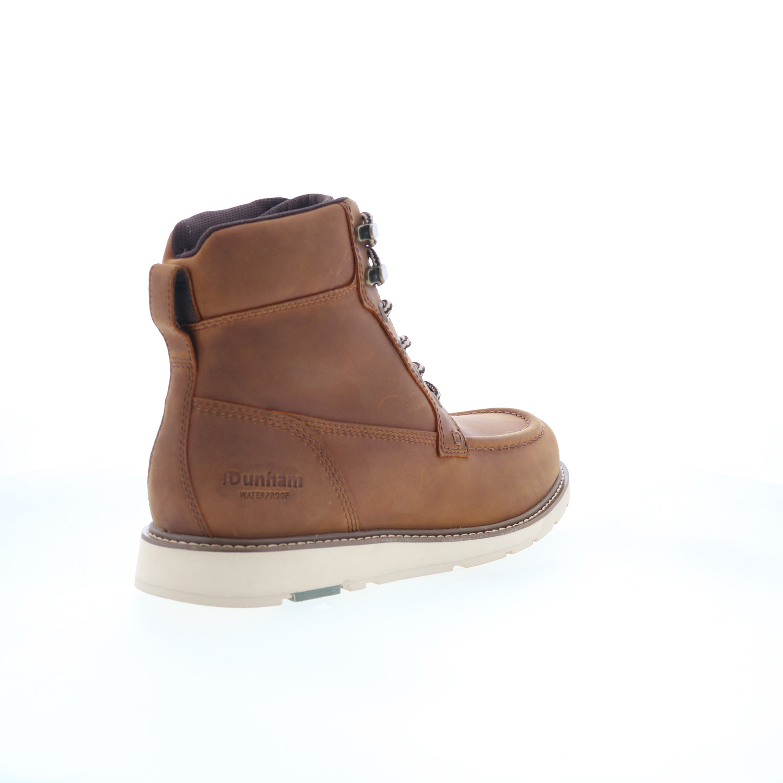 Dunham Brisco WP Lace Up Mens Brown Extra Wide 4E Casual 