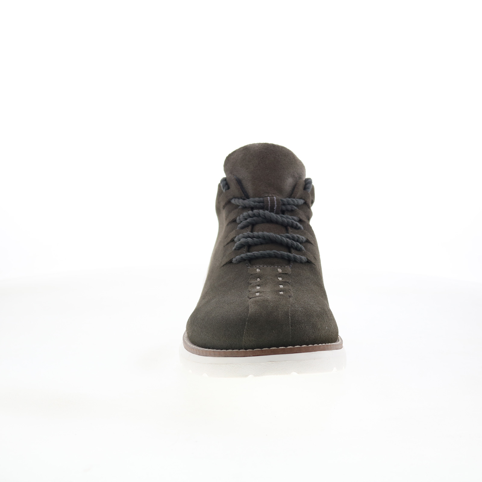 Dingo Ankle Half Pipe DI-306 Mens Gray Suede Lace Up Ankle Boots