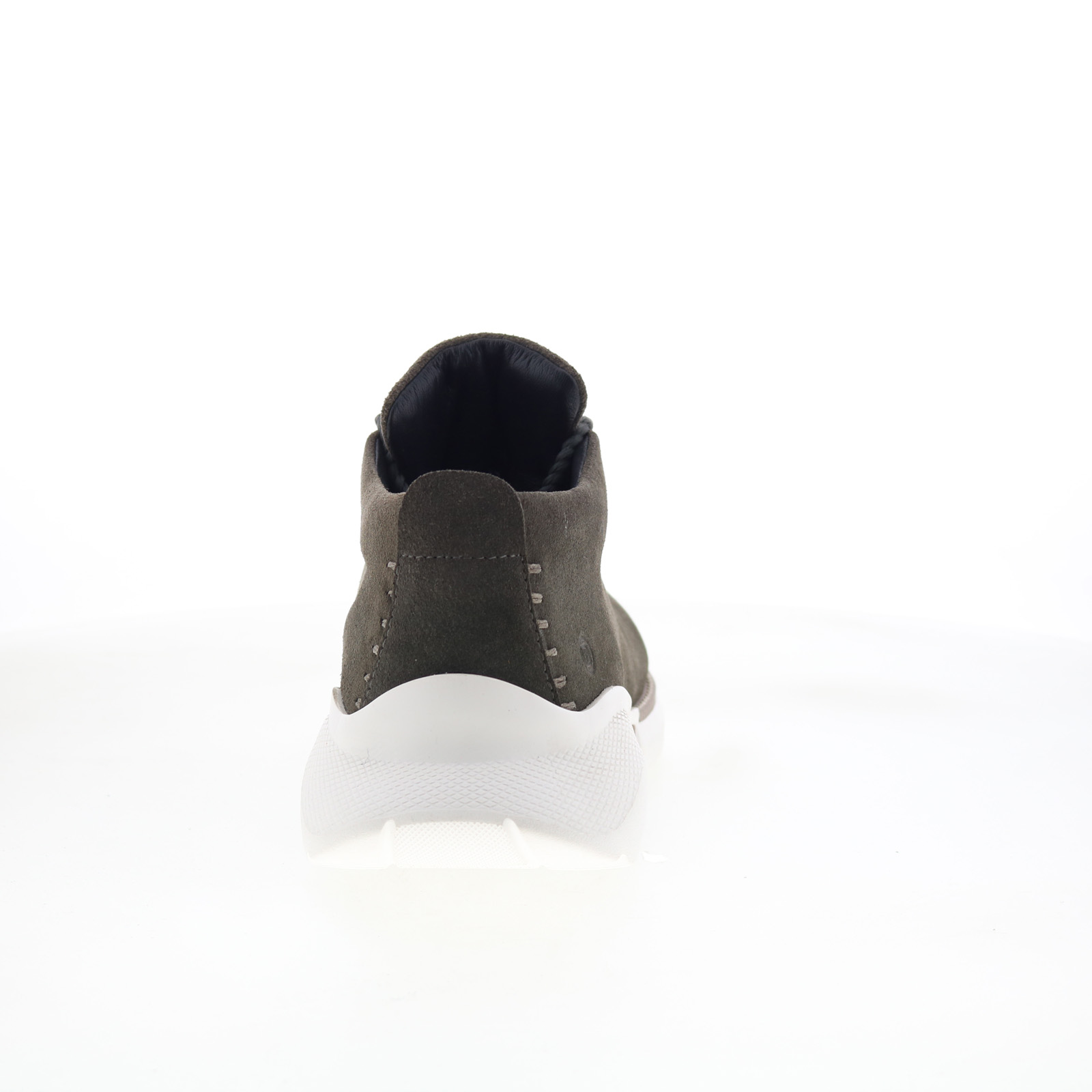 Dingo Ankle Half Pipe DI-306 Mens Gray Suede Lace Up Ankle Boots - Picture 4 of 8