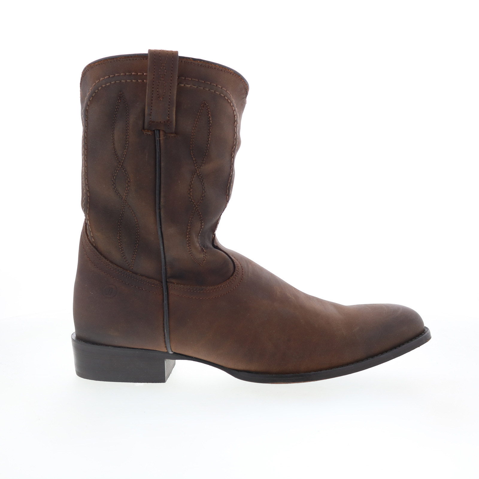 Dingo Hondo Boot DI-846 Mens Brown Leather Slip On Western Boots - Picture 2 of 8