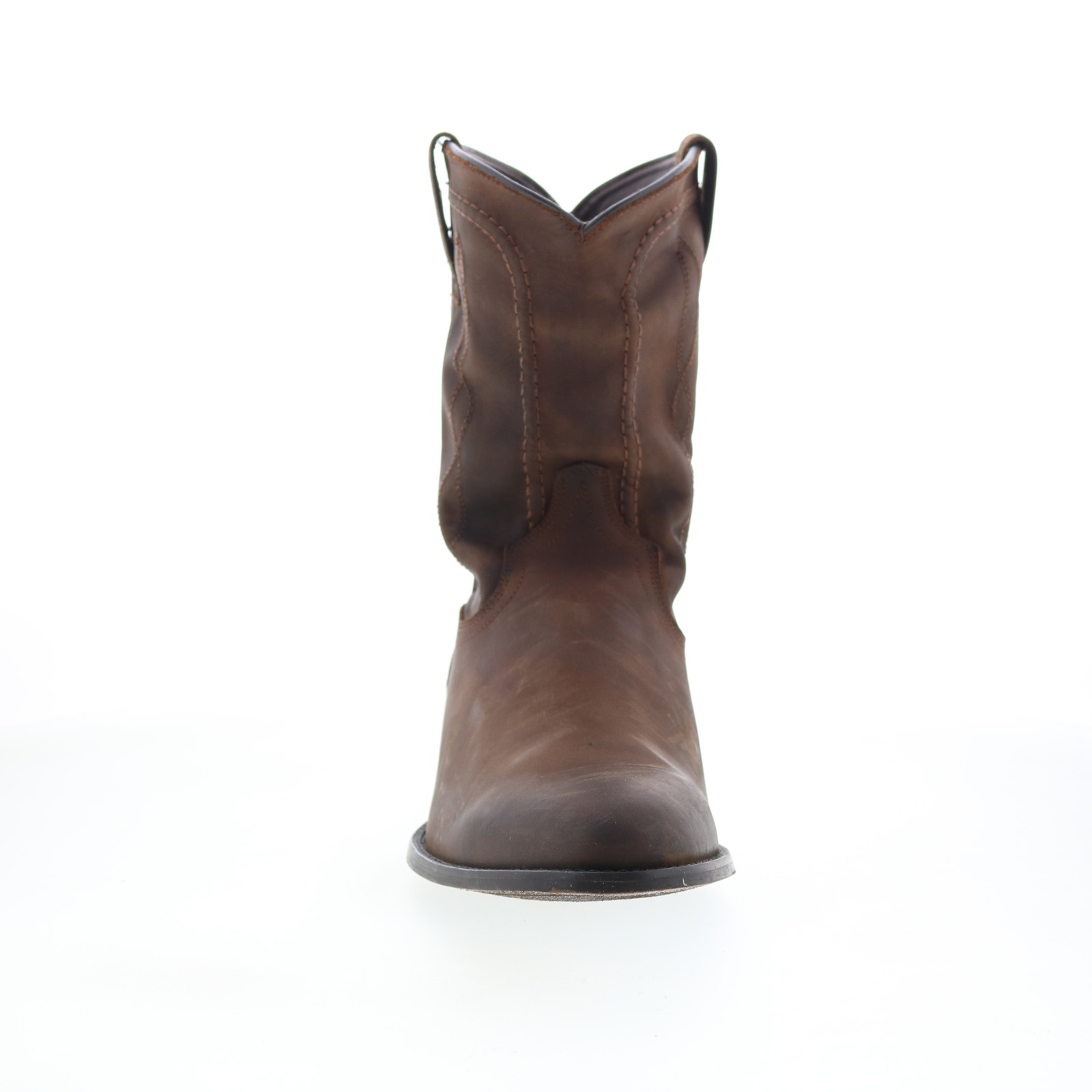 Dingo Hondo Boot DI-846 Mens Brown Leather Slip On Western Boots