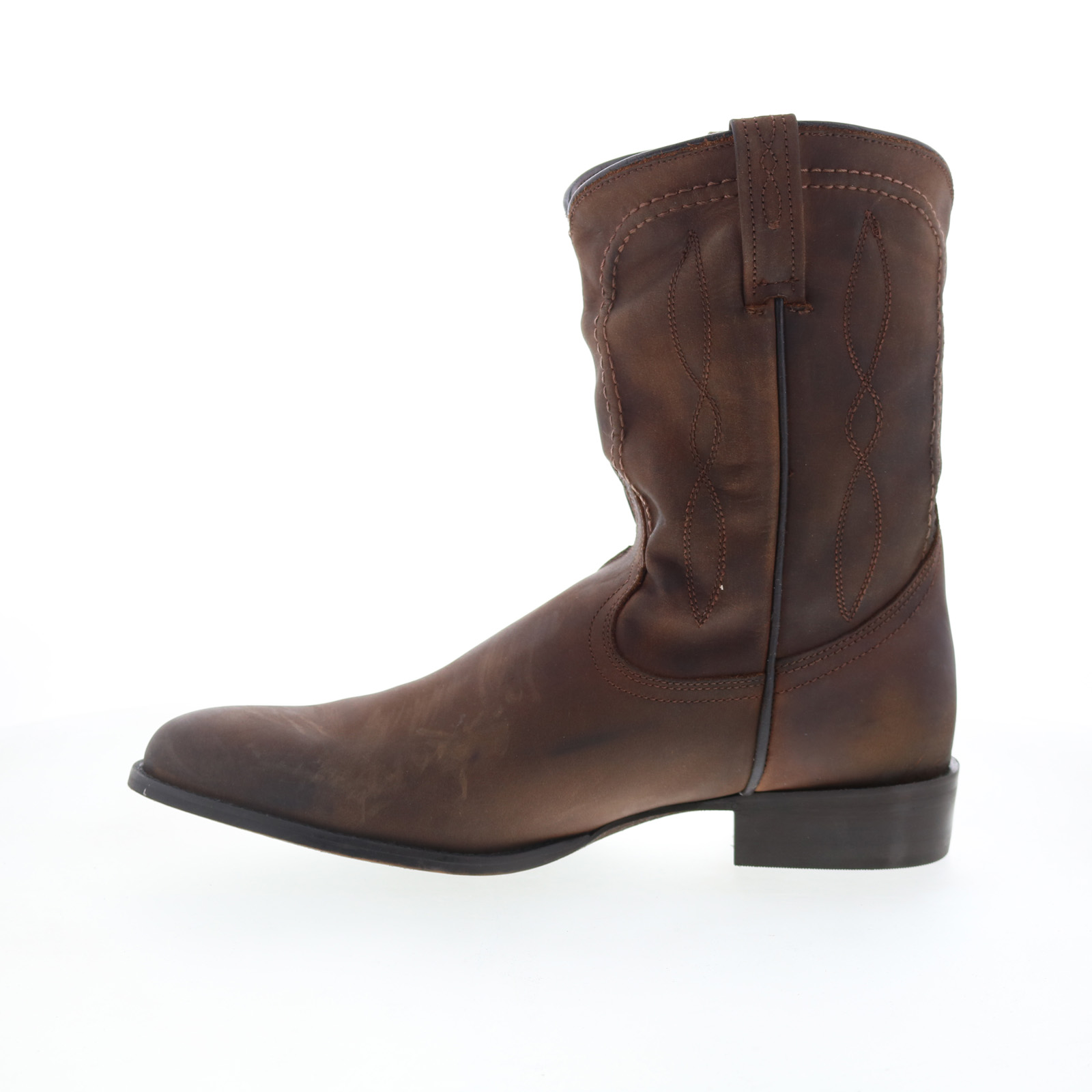 Dingo Hondo Boot DI-846 Mens Brown Leather Slip On Western Boots - Picture 3 of 8