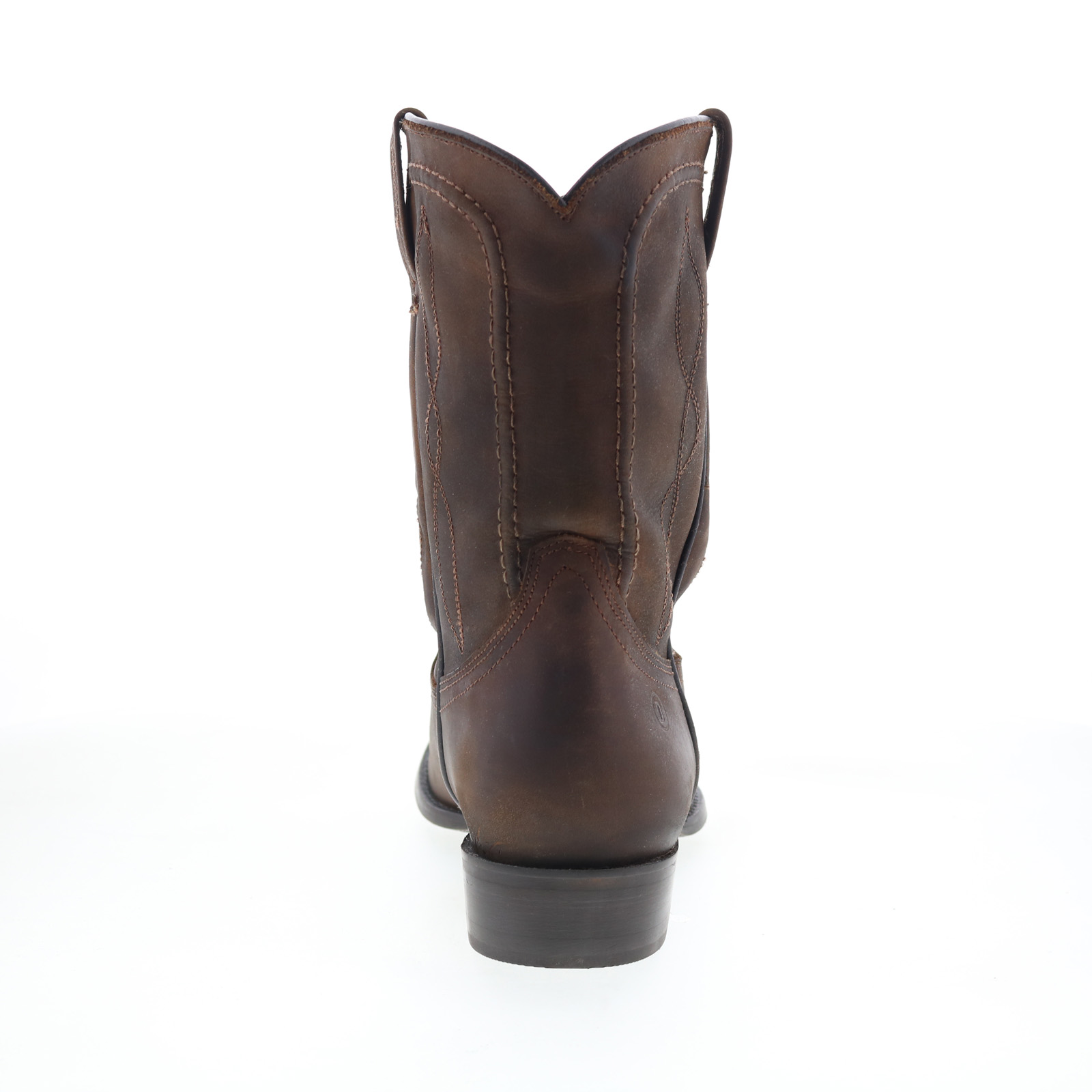 Dingo Hondo Boot DI-846 Mens Brown Leather Slip On Western Boots - Picture 4 of 8