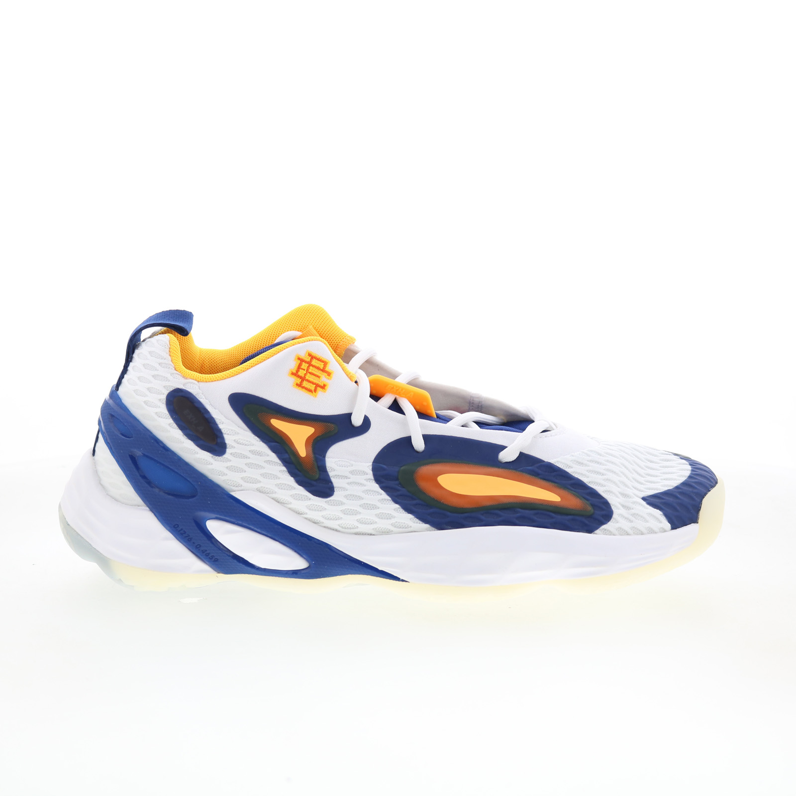 New Adidas x Eric Emanuel basketball sneakers(GZ2996) Adidas Exhibit A X Eric Emanuel GZ2996 Mens White Lifestyle  main image 4