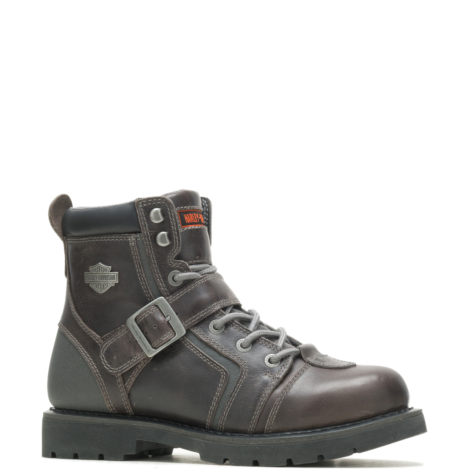 Harley-Davidson Mens Brake Buckle Flash Gray Boots (NWT) Men main image 4