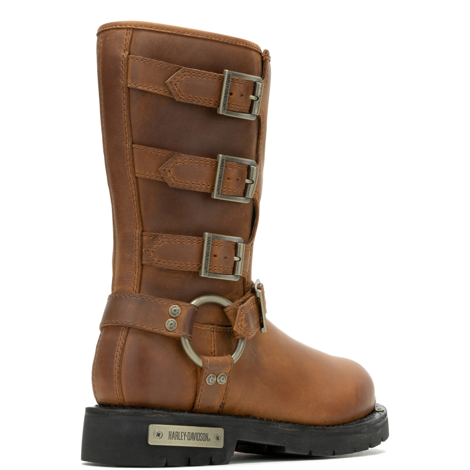 Harley-Davidson Corley D87306 Womens Brown Leather Motorcycle