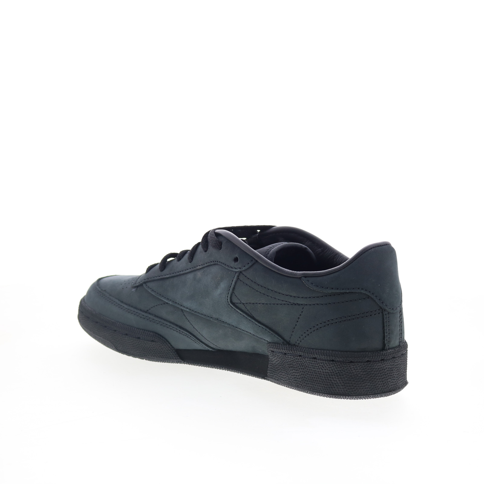 靴 JJJJound Reebok Club C Nubuk Black Reebok Club C 85 JJJJound Nubuck Core Black Men's - IG8240