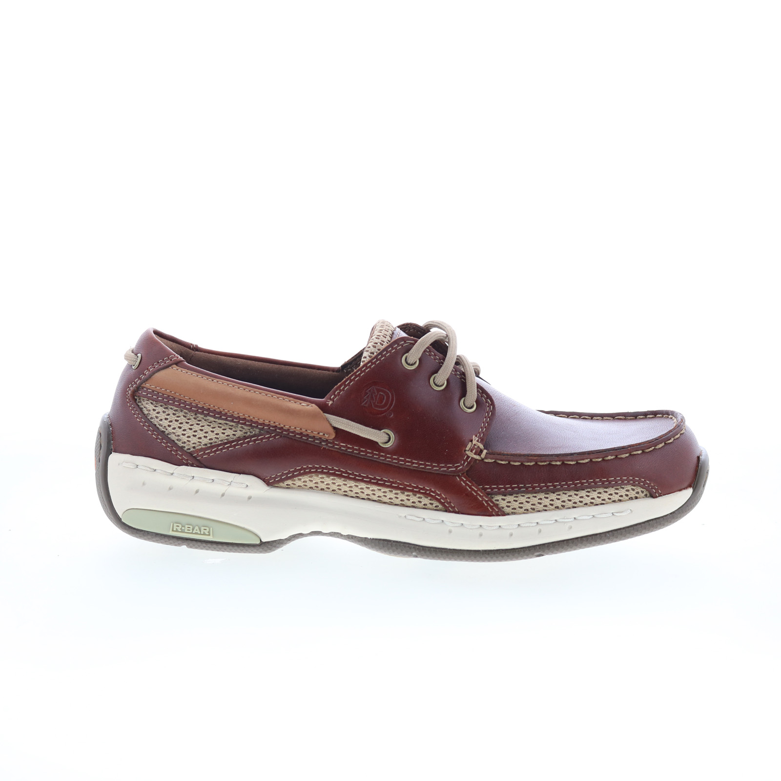 Dunham Captain Mens Brown Extra Wide Loafers & Slip Ons Boat  display picture 3