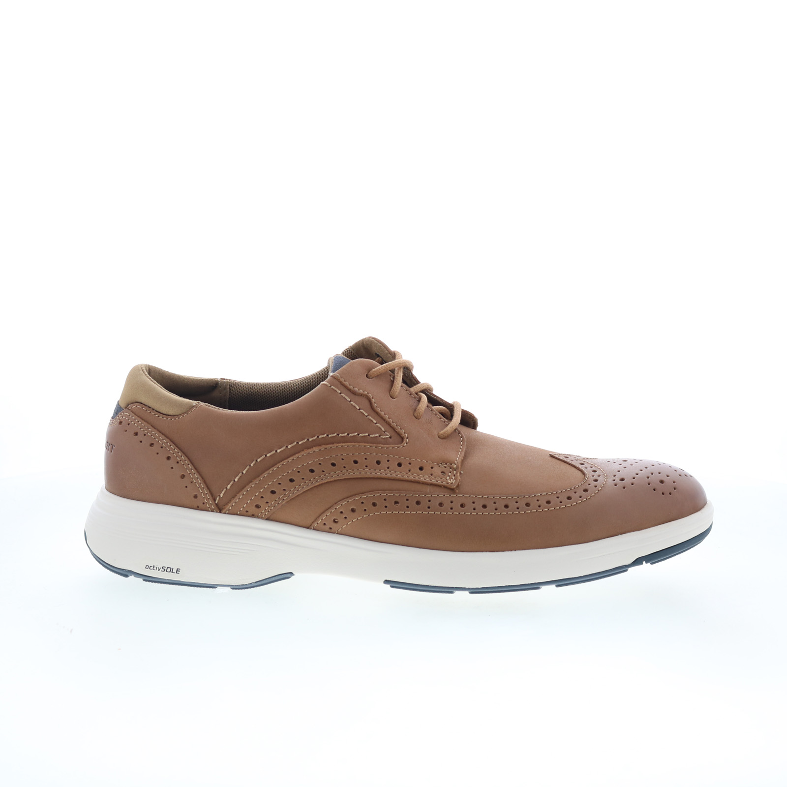 Rockport Noah Wingtip Mens Brown Oxfords & Lace Ups Wingtip 