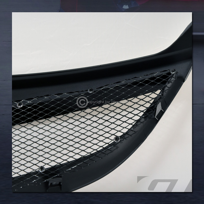 For 2004-2006 Mazda Mazda3 Sedan Mesh Grille Matte Black