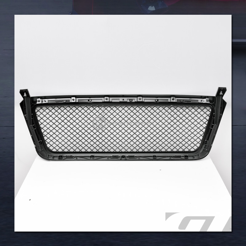 Matte Black For 2004-2008 Ford F150 Luxury Mesh Upper Front