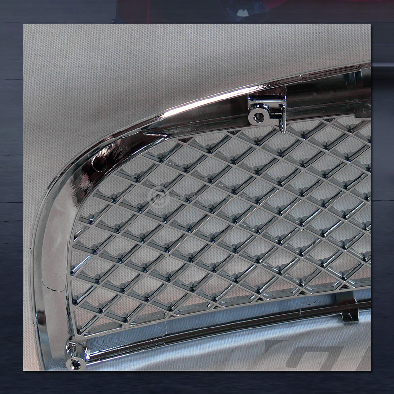 For 20062011 Chevy Hhr Chrome Luxury Mesh Front Upper Bumper Grill