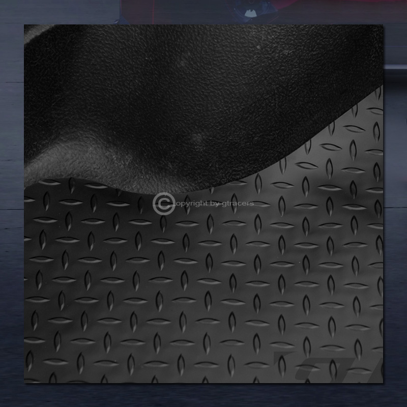 For 19992016 Ford F250/F350 8 Ft Black Rubber Diamond Truck Bed Floor