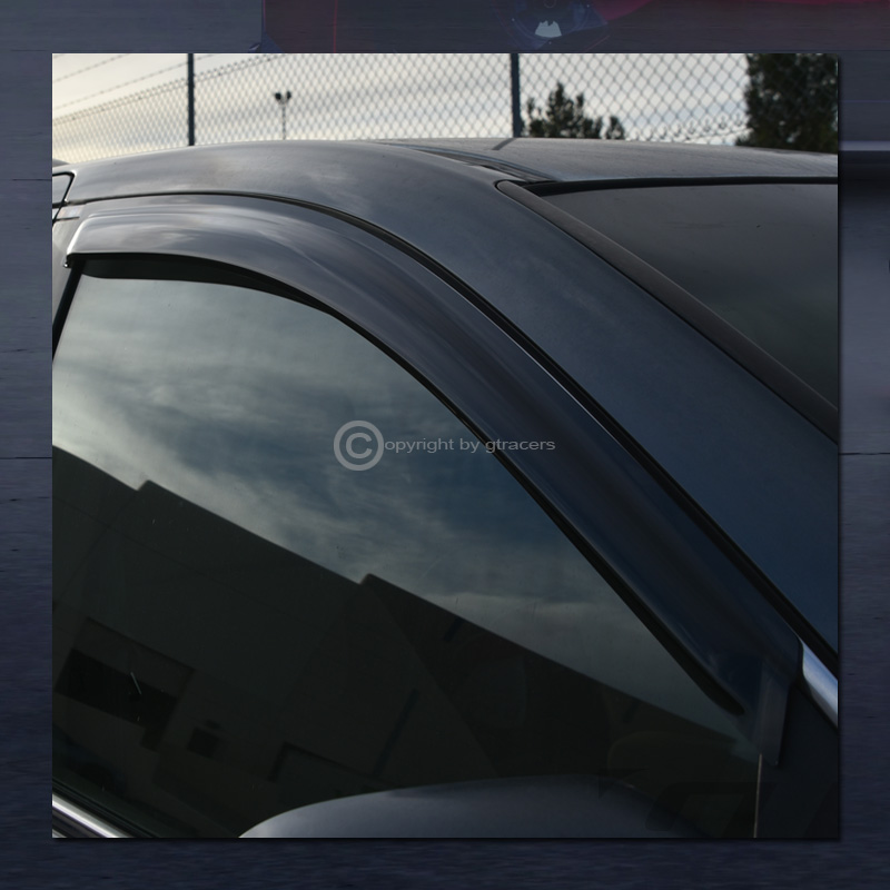Smoke Out-Channel Window Rain Guards Visors For GMC Sonoma 1994-2004 – 2pc Set