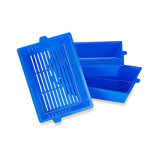 Sift Away 3 Tray Self Sifting Cat Litter Box 29695221828 eBay