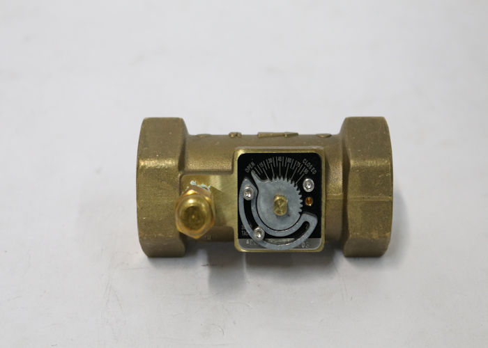 Taco ACUF-100-AT-1 Accu-Flo Circuit Setter Valve, 1" Threaded - Bronze