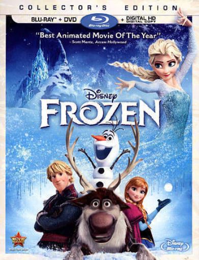 frozen blu-ray   dvd 2-disc set