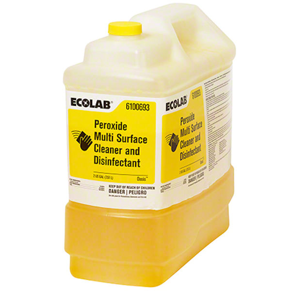 ECOLAB Peroxide MultiSurface Cleaner & Disinfectant, 2 GAL. 6100693