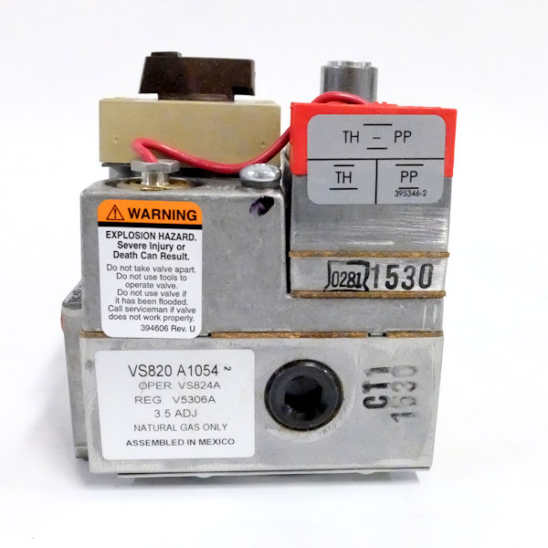 Honeywell VS820A1054 Single Valve Standing Pilot Combination Gas Control eBay