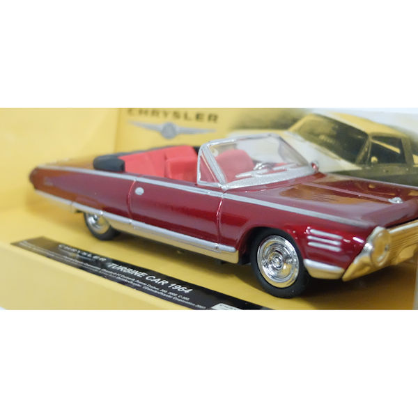 1964 Chrysler turbine Car Convertible City Cruiser NewRay 1:43 FREE SHIPPING