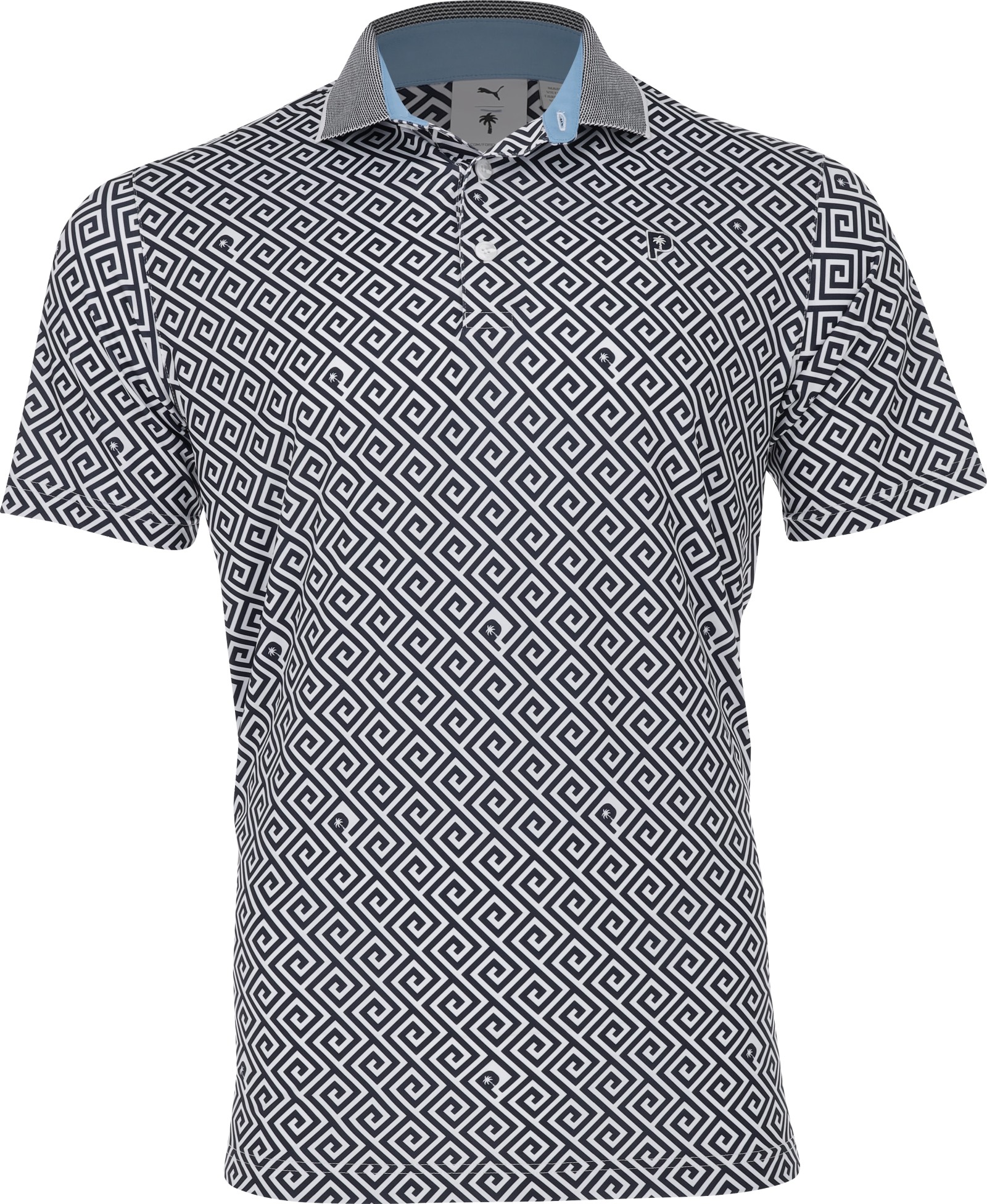 Puma X PTC Resort Deep Navy/White Glow Shirt Herren - Bild 1 von 13