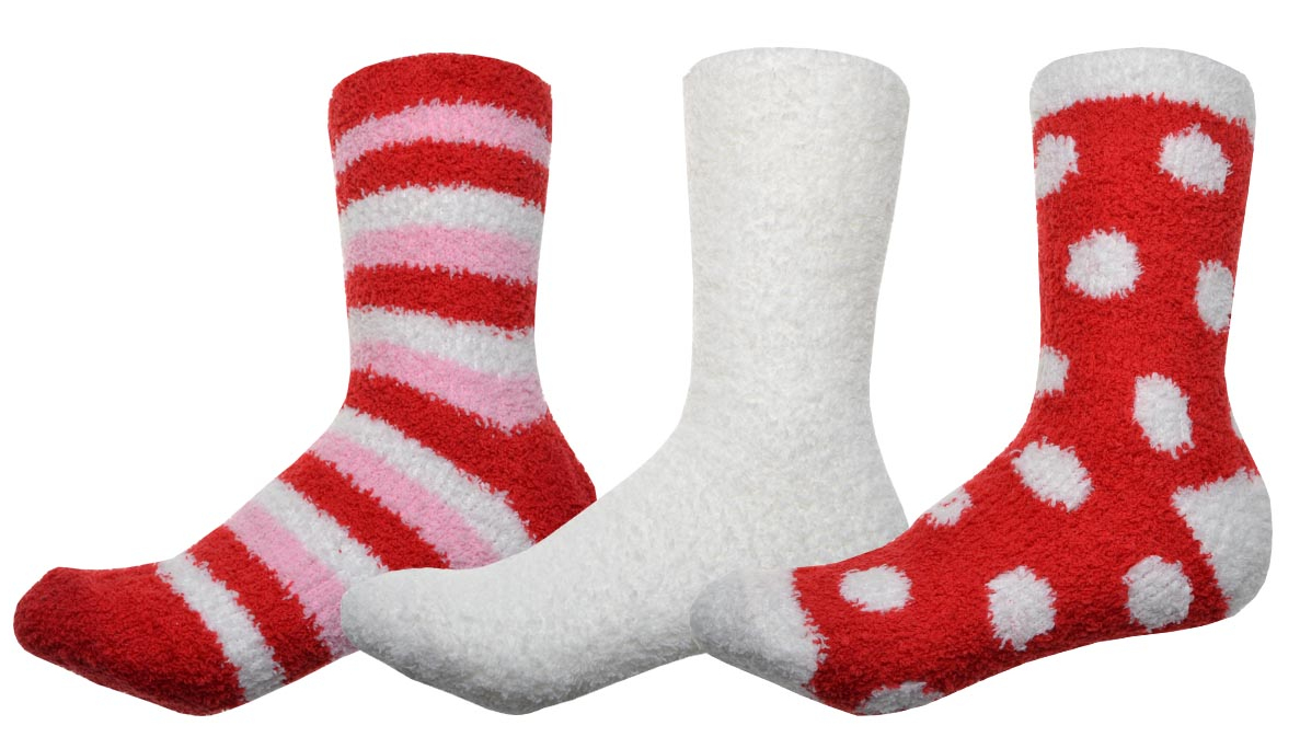 3 Pairs of Soft & Warm FLUFFY Socks Slipper Bed cosy Socks eBay