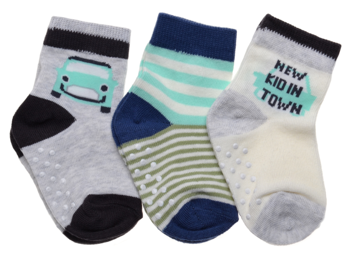 baby boy socks with grips