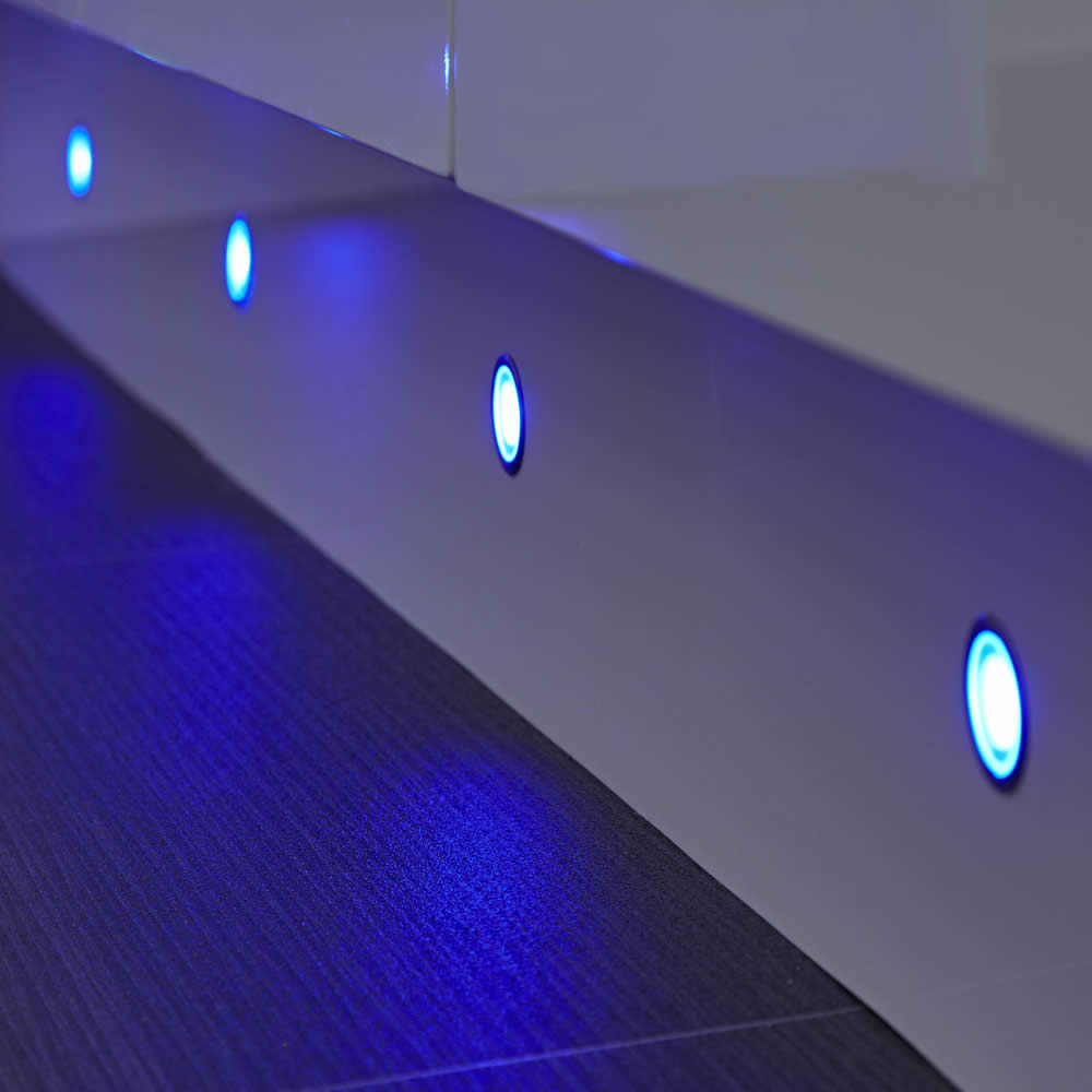 6x Cool Natural White LED Bathroom Plinth Outdoor Decking Lights eBay