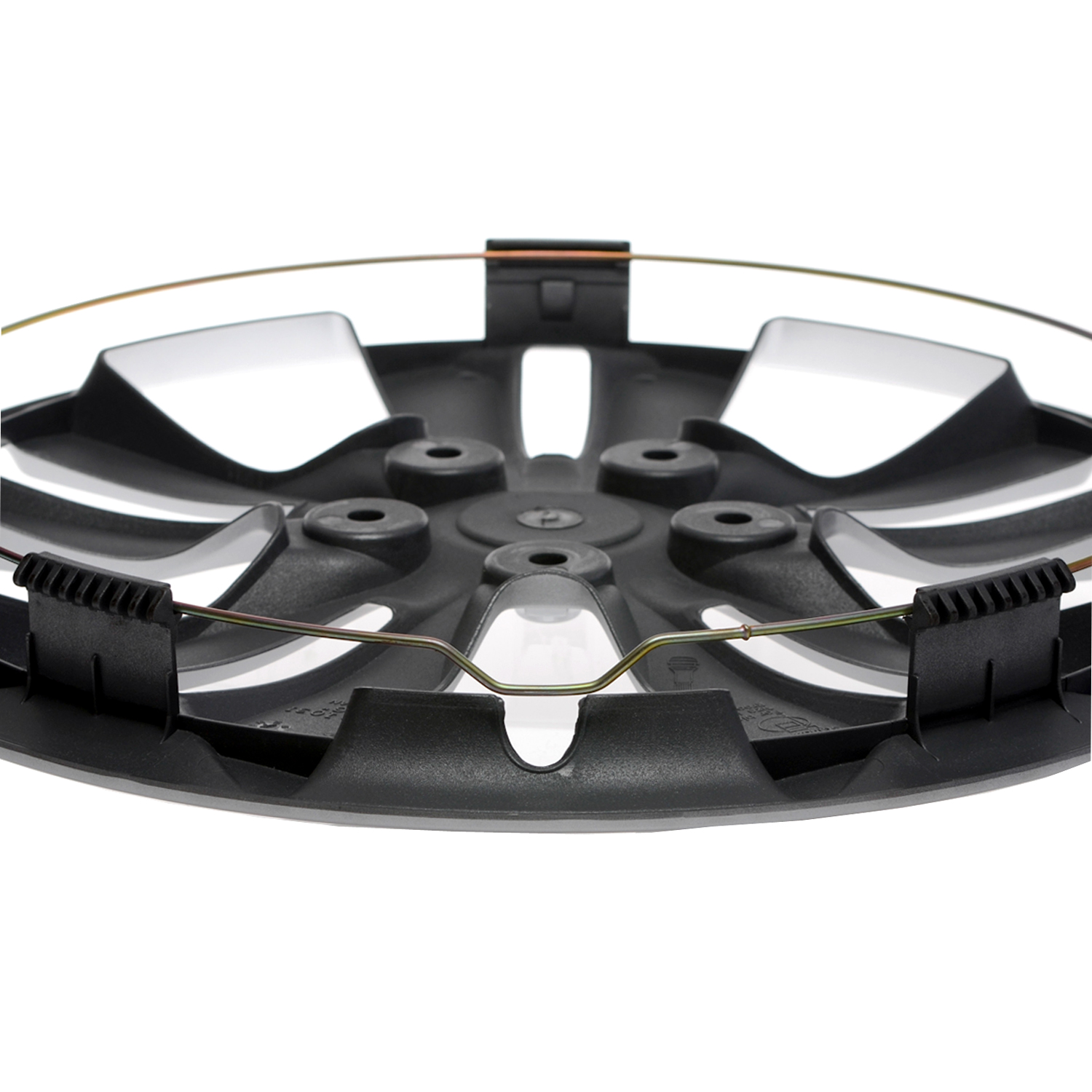 4pc Hub Cap Silver/BLK 15" Inch Wheel Cover Fits VOLKSWAGEN VW JETTA