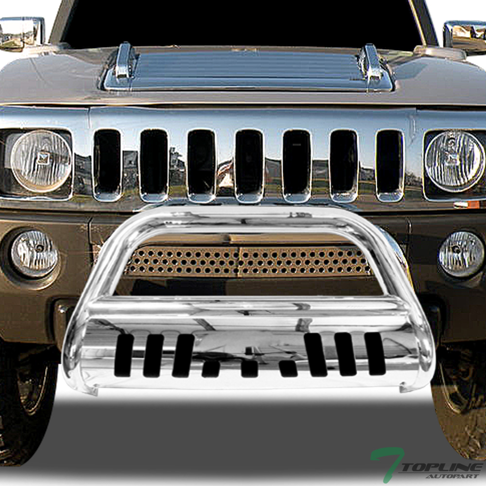 Topline For 20062010 Hummer H3 Bull Bar Bumper Grill Grille Guard