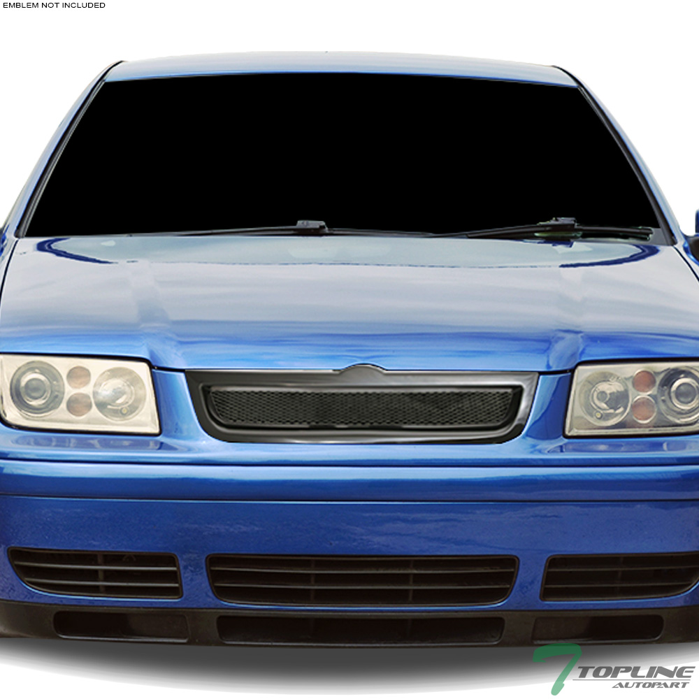 Topline For 19992005 Jetta Mk4 Aluminum Mesh Front Hood Bumper Grille