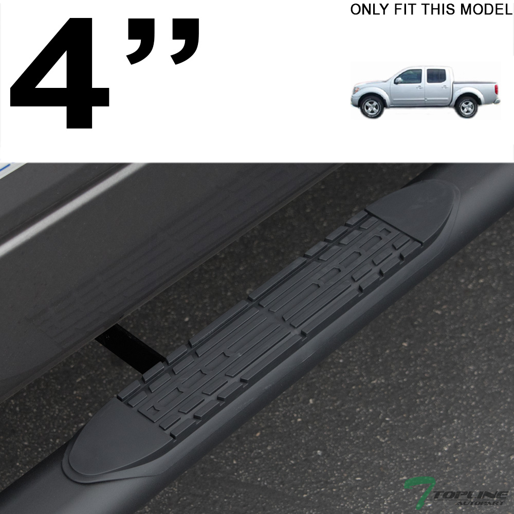 Topline For 20052019 Nissan Frontier Crew 4" Oval Side Step Nerf Bar