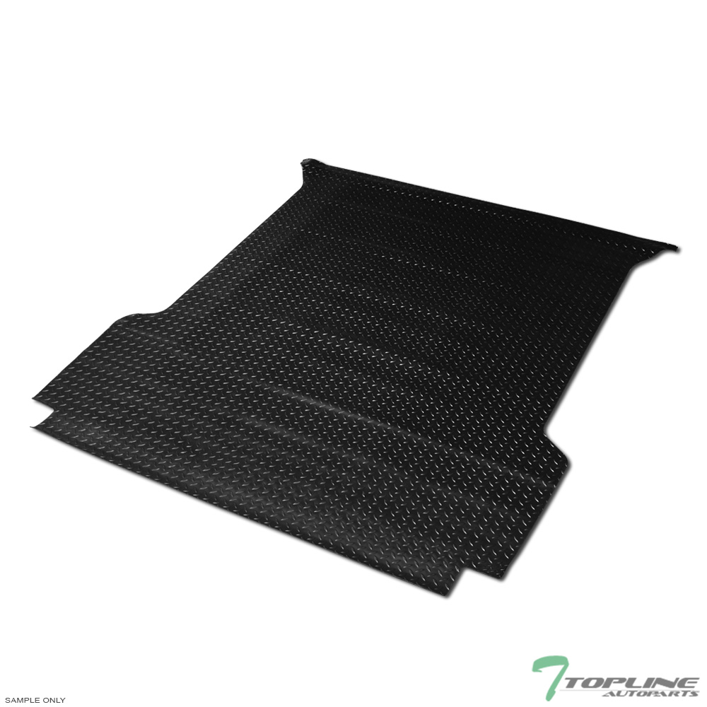 Topline For 20012003 Ford F150 5 Ft Short Cab Rubber Truck Bed Mat Liners Blk eBay
