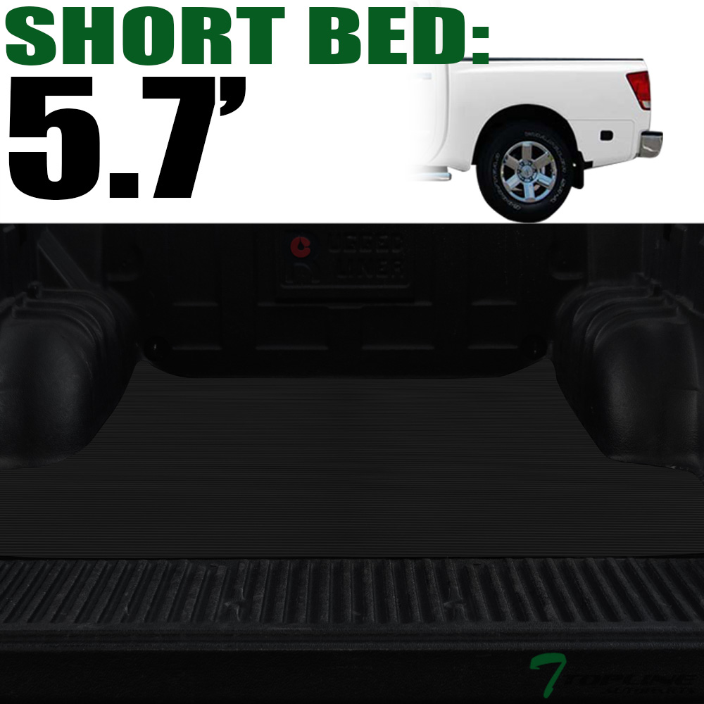 Topline For 20042021 Nissan Titan 5.7 Feet Rubber Truck Bed Trunk Mat