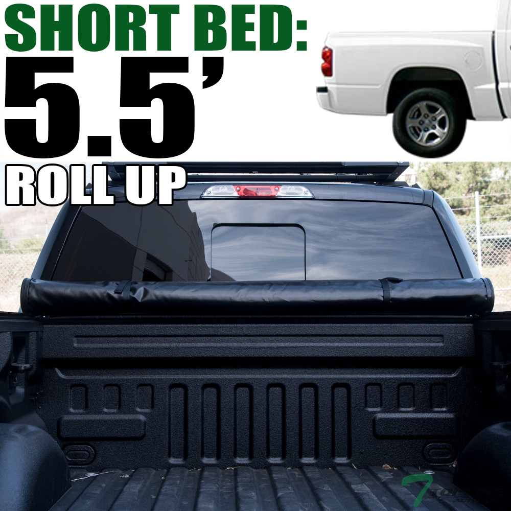 Topline For 20002004 Dodge Dakota 5.5 Ft Short Bed Lock & Roll Up Tonneau Cover eBay
