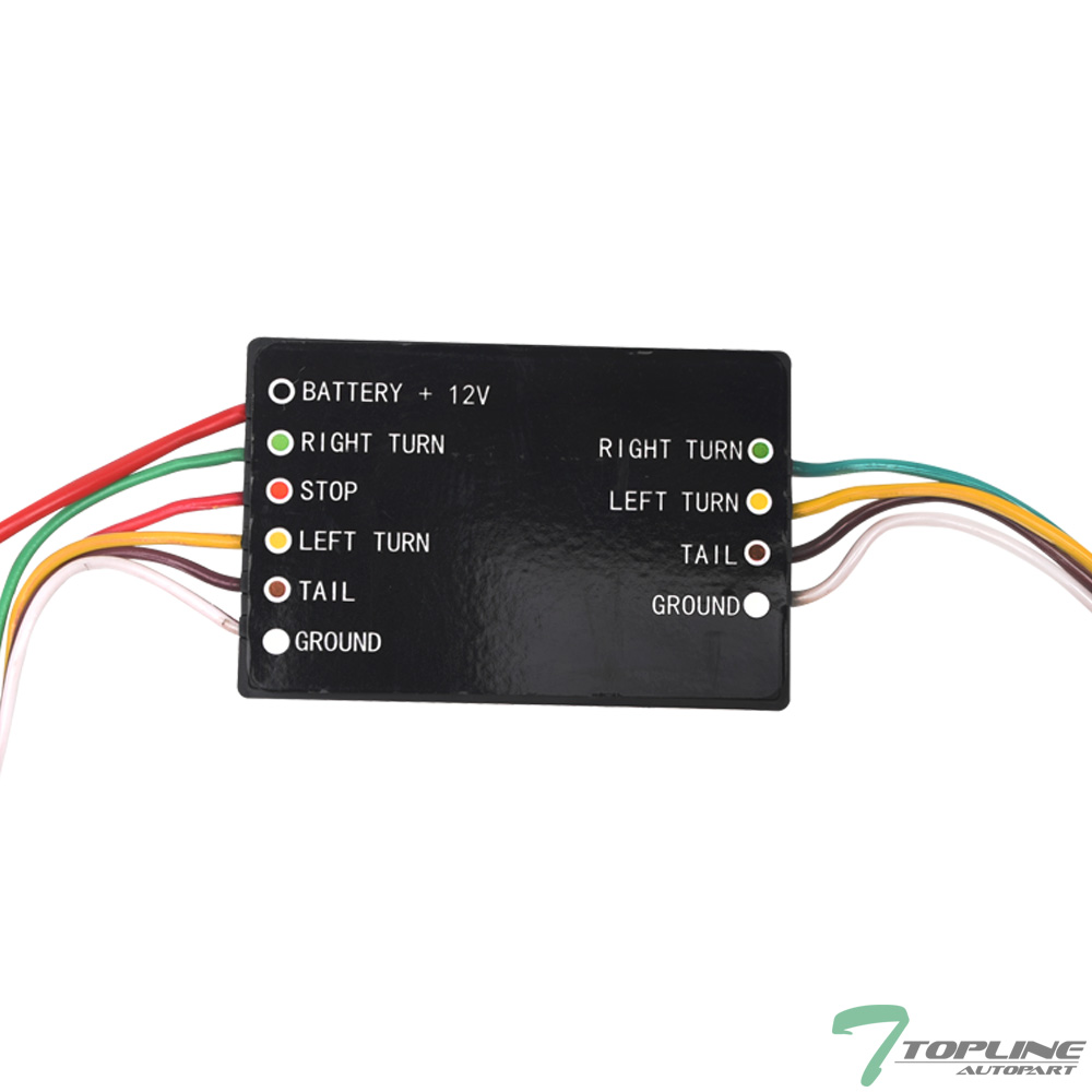 Topline For 2007-2013 Acura MDX Trailer Hitch 4-Way Wiring Harness